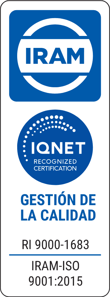 Certificado IRAM-ISO 9001:2015 - IQNet